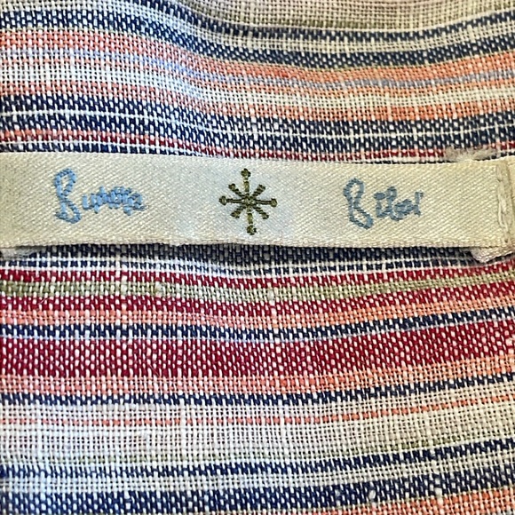 B0620 Linen Button Down Shirt Size Large similar to Frank & Eileee fall - Picture 7 of 7